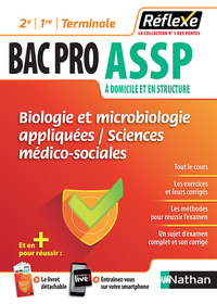 Biologie et microbiologie appliquées - SMS 2e/1re/Terminale Bac pro ASSP - Guide Réflexe N02 - 2018