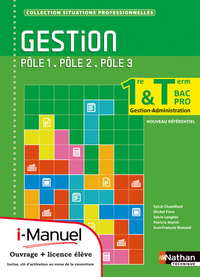 Gestion - Pôles 1 à 3 bi-média i-Manuel Situations Professionnelles