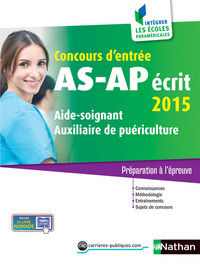 Concours AS/AP écrit 2015