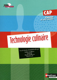 Technologie culinaire CAP Cuisine, Livre de l'élève