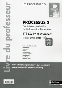 PROCESSUS 2 BTS CG 1ERE ET 2EME ANNEES (LES PROCESSUS CG) PROFESSEUR 2017