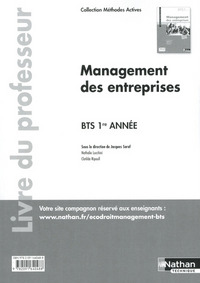 Management des entreprises BTS 1ère année - professeur (Méthodes actives) - 2016