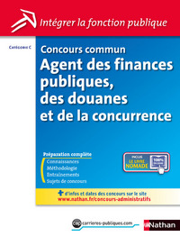 CONCOURS COMMUN AGENT DES FINANCES PUBLIQUES/DOUANES/CONCURRENCE - CAT C - N° 29 - 2014