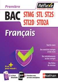 Français - 1ères STMG-ST2S-STI2D-STL-STD2A (Guide Réflexe N63) 2018