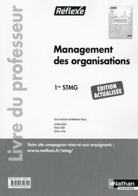Management des organisations 1ère STMG - professeur (Pochette Réflexe) - 2016