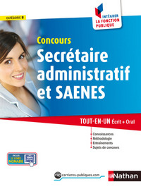 Concours Secrétaire administratif et SAENES Catégorie B Intégrer la fonction publique