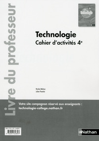 Technologie 4e, Livre du professeur