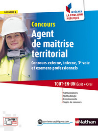 Concours Agent de maîtrise territorial - Catégorie C Intégrer la fonction publique