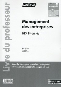 Management des entreprises BTS 1ère année - professeur (Pochette réflexe) - 2016