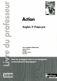 Anglais en 3e Prépa Pro, Livre du professeur