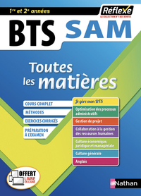 Support à l'action managériale - BTS SAM 1 et 2 (Toutes les matières - Réflexe N°9) - 2019