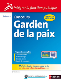 CONCOURS GARDIEN DE LA PAIX N17 CATEGORIE B (INTEGRER LA FONCTION PUBLIQUE) 2013