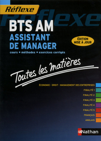 Toutes les matières BTS Assistant de manager Réflexe BTS