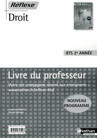 DROIT BTS 2EME ANNEE (POCHETTE REFLEXE) PROFESSEUR 2010