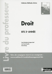 Droit BTS 2ème année (Méthodes actives) Professeur 2017