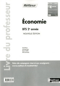 Economie BTS 2e année Pochette Réflexe BTS Livre du professeur
