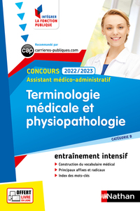 Terminologie médicale et physiopathologie - Assistant médico-administratif (IFP) Concours 2022/2023