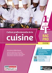 Culture professionnelle de la cuisine 1re, Tle Bac Pro Cuisine, Livre + Licence numérique i-Manuel 2.0