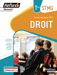 Droit - Manuel Réflexe Tle STMG, Livre + Licence numérique i-Manuel 2.0