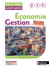 Economie Gestion Bac Pro ASSP, AEPA, Livre + Licence numérique i-Manuel 2.0