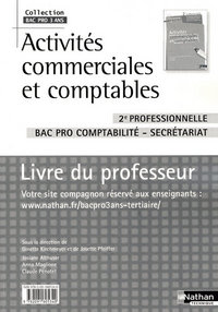 ACTIVITES COMMERCIALES ET COMPTABLES 2E PROFESSIONNELLE BPRO - PROFESSEUR - 2009