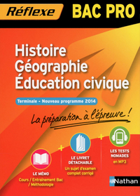 HISTOIRE GEOGRAPHIE EDUCATION CIVIQUE BAC PRO (MEMO REFLEXE N37) 2014