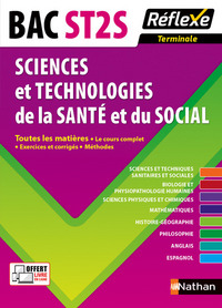 Toutes les matières Terminale ST2S - Sciences et Technologies de la Santé et du Social