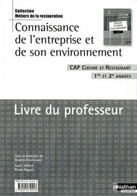 Connaissance de l'entreprise et de son environnement Livre du professeur Livre du professeur