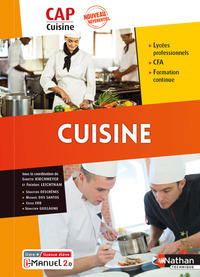 Cuisine CAP Cuisine, Livre + Licence numérique i-Manuel 2.0