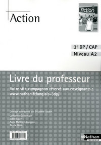 Action Anglais - niveau A2 3e DP/CAP, Livre du professeur
