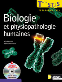 Biologie et physiopathologie humaines Tle ST2S, Livre de l'élève + CD-rom