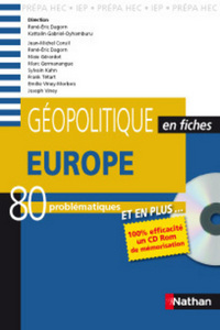 GEOPOLITIQUE EN FICHES + CD -EUROPE- 2008