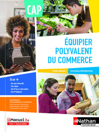 Equipier polyvalent du commerce CAP, Livre + Licence numérique i-Manuel 2.0