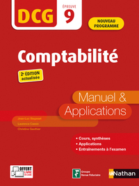 COMPTABILITE - DCG - EPREUVE 9 - MANUEL ET APPLICATIONS - EDITION 2021-2022 - VOL09