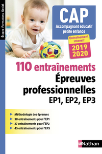 CAP Accompagnant éducatif petite enfance - 110 entraînements - EPR EP1 EP2 EP3 2019/2020 (EFS) 2018