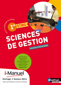 Sciences de gestion - Questions de gestion 1re STMG, i-Manuel livre + licence élève