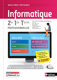 Informatique - Office 2019, PGI Bac Pro Tertiaire, Livre + Licence numérique i-Manuel 2.0