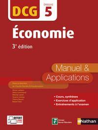 Economie - Epreuve 5 DCG - Manuel et applications - 2016