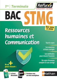 Ressources humaines et communication - 1re/Terminale BAC STMG (Guide Réflexe N°90) - 2019