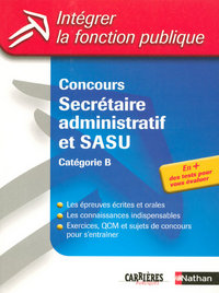 CONCOURS SECRETAIRE ADMINISTRATIF ET SASU CATEGORIE B N01