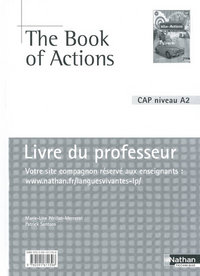 The book of actions  CAP, Livre du professeur