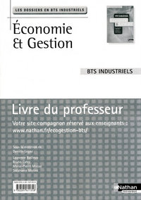 ECONOMIE ET GESTION BTS INDUSTRIELS 2009