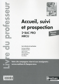 Accueil suivi et prospection 2ème Bac pro MRCU - professeur - 2016