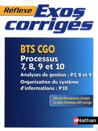 EXOS CORRIGES P7 A P10 BTS CGO (REFLEXE) 2012