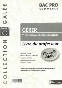 GERER BAC PRO COMMERCE GALEE LIVRE DU PROFESSEUR 2008