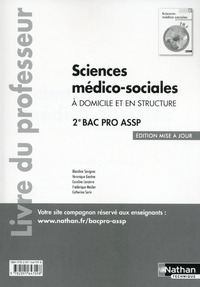 SCIENCES MEDICO-SOCIALES (POCH) 2E BAC PRO ASSP OPTION EN STRUCTURE ET A DOMICILE PROFESSEUR - 2016