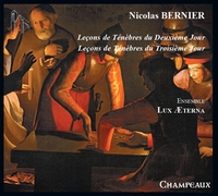Leçons de Ténèbres du Deuxième et Troisième Jour - CD