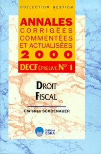 DECF N 1-DROIT FISCAL-ACCA 2000-