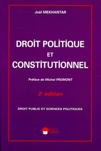 DROIT POLITIQUE ET CONSTITUTIONNEL/2ED
