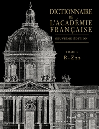 Dictionnaire de l'Académie française, tome 4